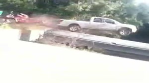 Car Catches Air