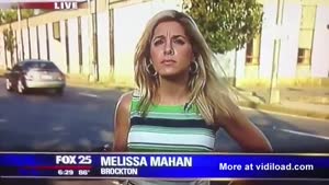 Reporter Doesn't Understand She's Live