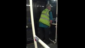 Bus Driver Pees In Own Bus