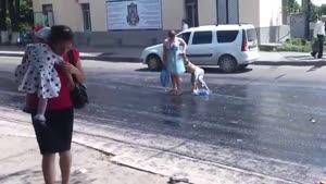 Sticky Situation On The Street
