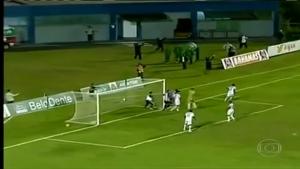 Soccer Team Masseur Blocks Goal