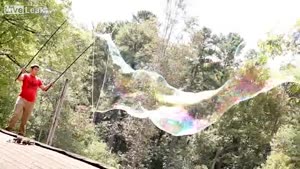 Playing With Giant Bubbles