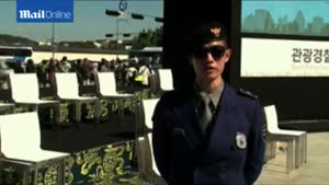 'Gangnam Style' Tourist Police In Seoul