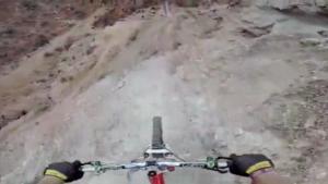 Bicycle Backflip Over Canyon