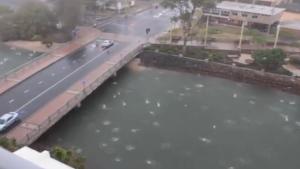 Bizarre Hailstorm In Australia