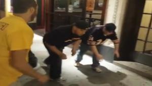 Drunk Bar Race Ends As Expected