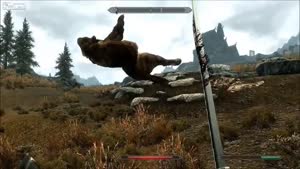 Funny Glitch In Skyrim