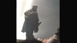 Kanye West Kicks Fan Out