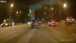 Traffic Stop In Russia
