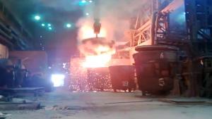 Accident At A Russian Steel Plant