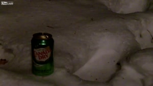 Can Of Soda In -20 Degrees