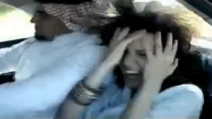 Crazy Arab Driving Crushes Girls