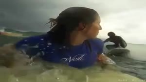 Surfboard In Your Face