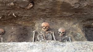 Human Skeletons Found Under Street