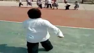 Fat Kid Cheats In Race