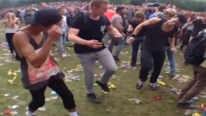 Dutch Ravers Dancing To Yakety Sax