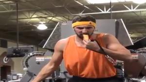 Eating Junkfood At The Gym