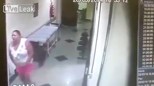 Bull Invades Hospital In Brazil