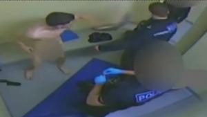 Throwing Underwear At Cop's Head