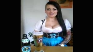 Girl Yodeling With Her Breasts