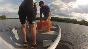 Mooring Boat Ends Wet