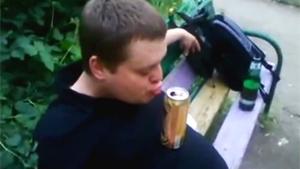 Drinking Beer Without Hands