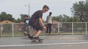 Skater Sprains Ancle