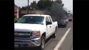 Rednecks Smoke Out Motorist