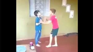 Big Brother Knocks Out Little Brother