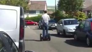 Faceplant After Segway Crash