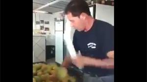 Real Life Fruit Ninja
