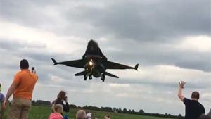 Extreme Low Approach By F16