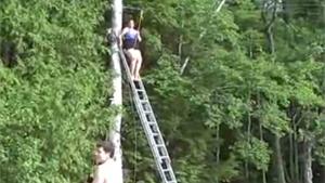 Woman Falls From Zipline