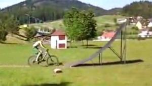 Bike Jump Landing Fail
