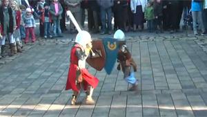 Medieval Kids Knights Sword Fight