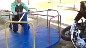 Motorized Merry Go Round Fail