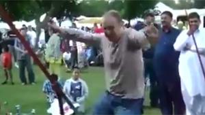 Happy Dancer At Indian Party