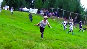 Epic Down Hill Run Faceplant