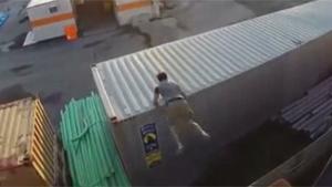 Guy Breaks Teeth At Parkour Fail