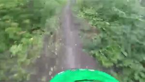 Bear Encounter For Biker