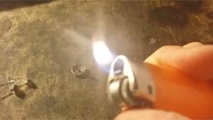 Refilling A Lighter