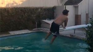 Dive Board Fail
