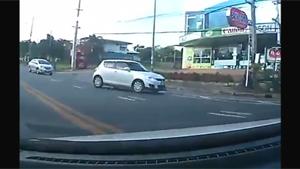 Scary Moment For Driver