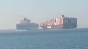 Colliding Containerships