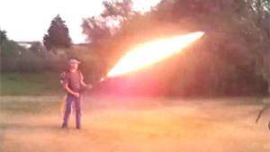 Home Built Flame Thrower