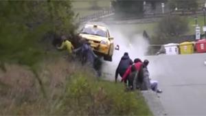 Spectacular Rally Crash