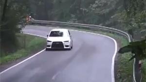 Rally Car Makes Double Backflip