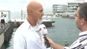 Falling In Water On Live TV