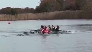 Female Rowing Contest Disaster