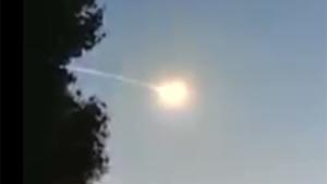 Meteor Exploding Above Oklahoma